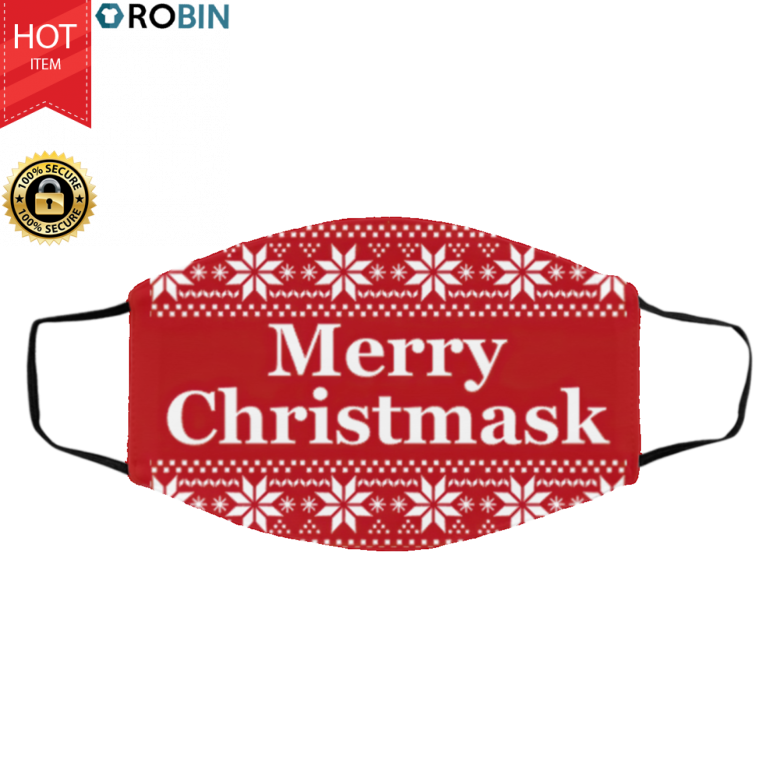 Merry Christmask Ugly Christmas Face Mask