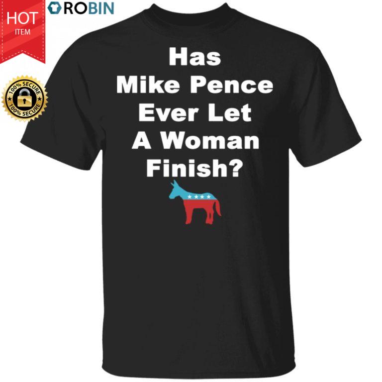 Democrat Has Mike Pence Ever Let A Woman Finish