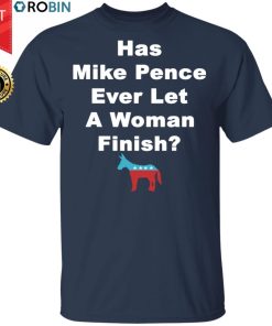 Democrat Has Mike Pence Ever Let A Woman Finish