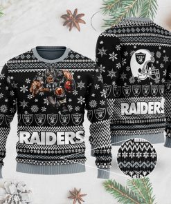 Raiders 3D Ugly Christmas Sweater