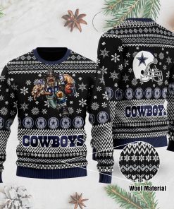 Dallas Cowboys 3D Printed Ugly Christmas Sweater Dallas Cowboys 3D Printed Ugly Christmas Sweater