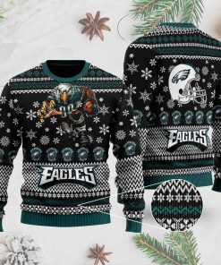 Philadelphia Eagles 3D Ugly Christmas Sweater