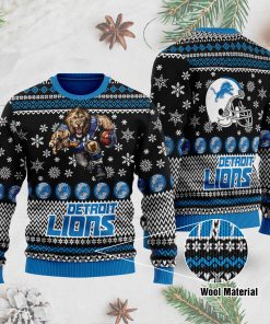Detroit Lions 3D Printed Ugly Christmas Sweater Detroit Lions 3D Printed Ugly Christmas Sweater