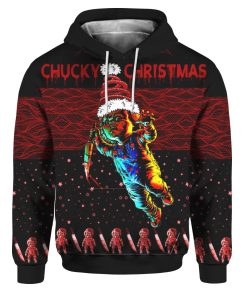 Chucky Christmas 3D Ugly Christmas Sweater Hoodie