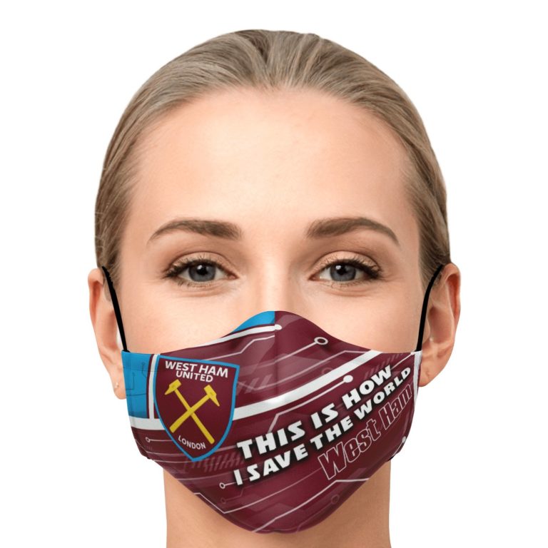 This Is How I Save The World West Ham Face Mask With PM2.5 Filters