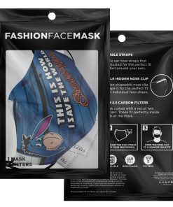 This Is How I Save The World Eeyore Face Mask With PM2.5 Filters