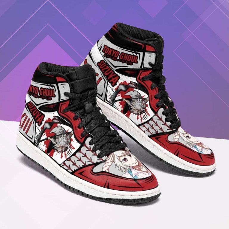 Juuzou Suzuya Tokyo Ghoul Manga Sneaker Boots – Jordan 1 High