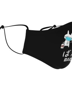 Wash Your Damn Hand Rabbit Slap Stupid Baka Face Mask With PM2.5 Filter