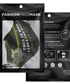 This Is How I Save The World Olive Garden Face Mask With PM2.5 Filters