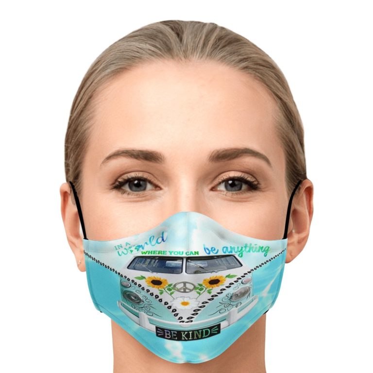 Be Kind Volkswagen Car Sunflowers Face Mask With PM2.5 Filter
