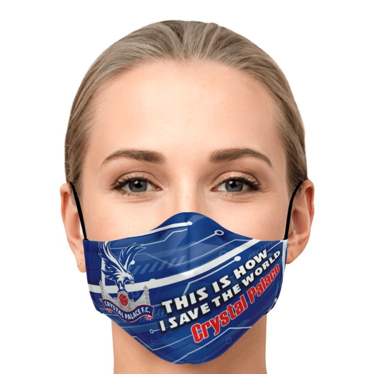 This Is How I Save The World Crystal Palace Face Mask With PM2.5 Filters