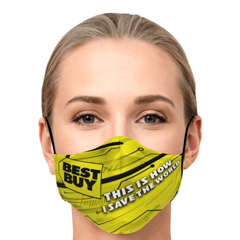 This Is How I Save The World Best Buy Face Mask With PM2.5 Filters