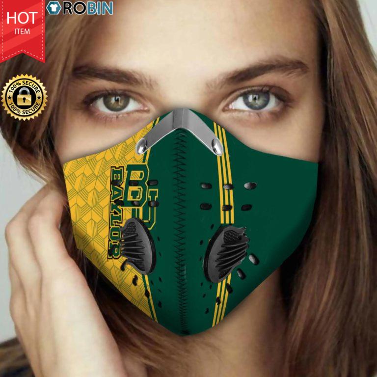 Baylor Bears N95 Filter Face Mask