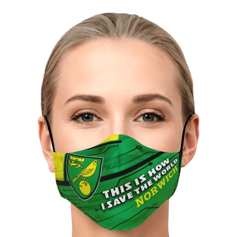 This Is How I Save The World Norwich Face Mask With PM2.5 Filters