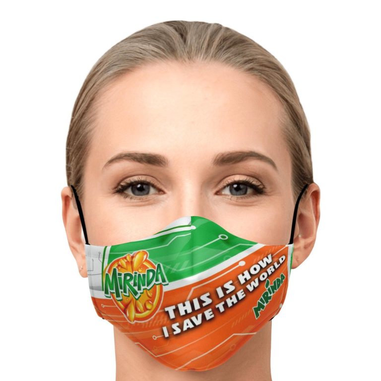 This Is How I Save The World Mirinda Face Mask With PM2.5 Filters