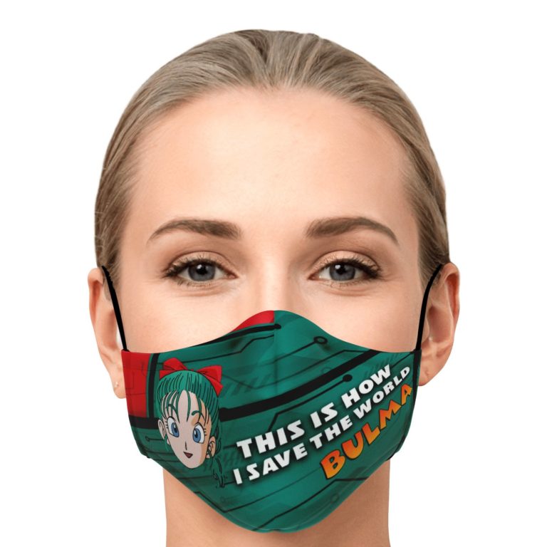 This Is How I Save The World Bulma Face Mask With PM2.5 Filters
