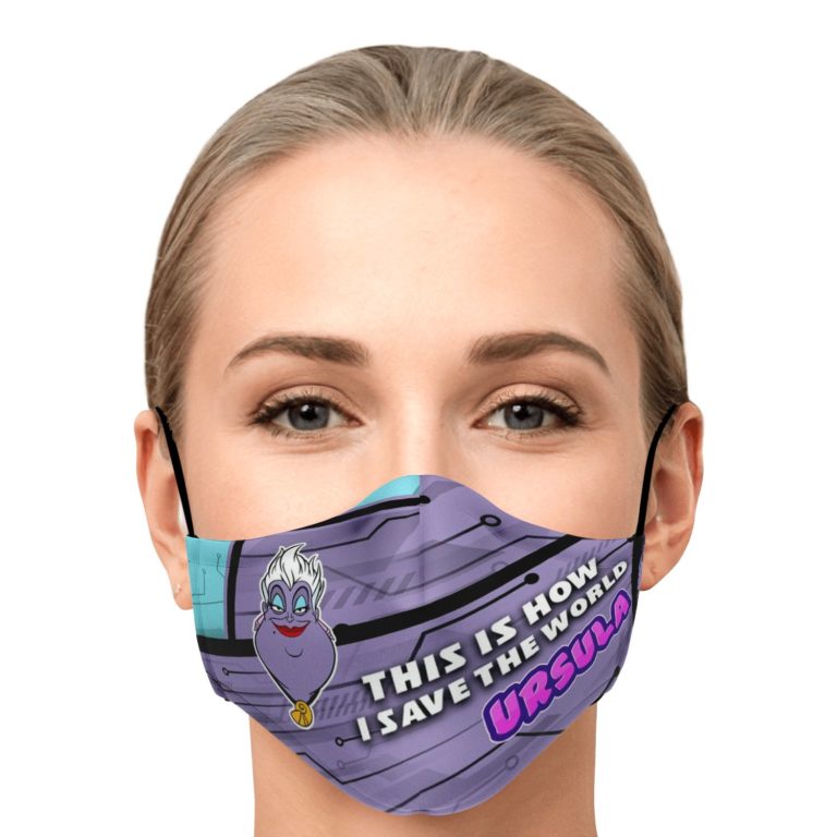 This Is How I Save The World Ursula Face Mask With PM2.5 Filters