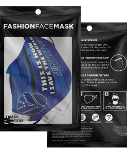 This Is How I Save The World New Holland Agriculture Tractor Face Mask With PM2.5 Filters