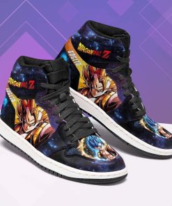 Gogeta Galaxy Dragon Ball Z Shoe – Jordan 1 High Sneaker