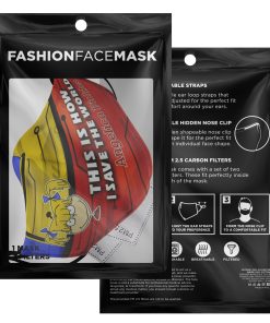 This Is How I Save The World Angelica Pickles Face Mask With PM2.5 Filters