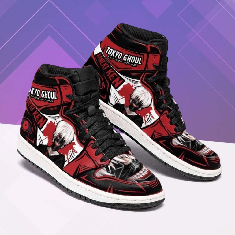 Tokyo Ghoul Ken Kaneki Shoes – Jordan 1 High