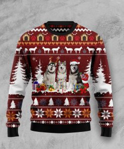Cute Alaskan Christmas Wool Sweater Cute Alaskan Christmas Wool Sweater