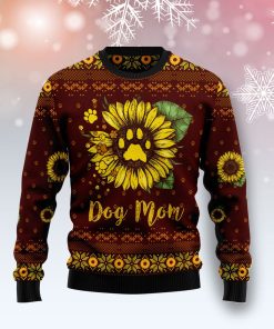 Dog Mom Christmas Wool Sweater