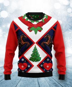 Cowboy Christmas Wool Sweater