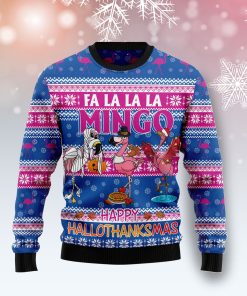 Fa La La La Mingo Christmas Wool Sweater Fa La La La Mingo Christmas Wool Sweater