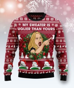 Cat Woman Christmas Wool Sweater
