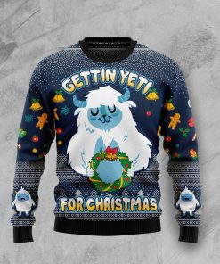 Gettin’ Yeti for Christmas Christmas Wool Sweater