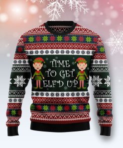Elf Time Christmas Wool Sweater