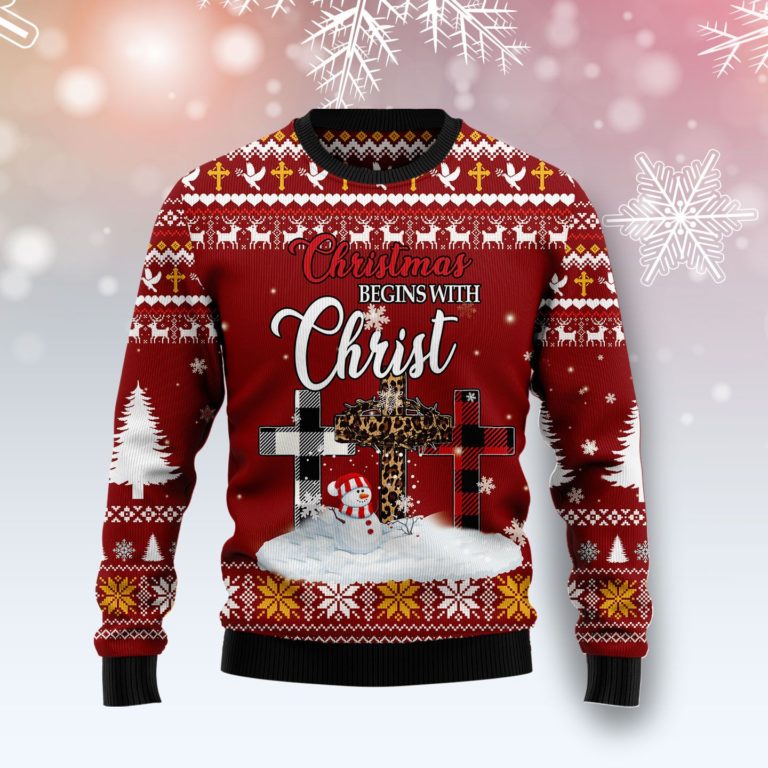 Christian Christmas Christmas Wool Sweater