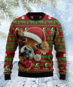 Cow Xmas Christmas Wool Sweater
