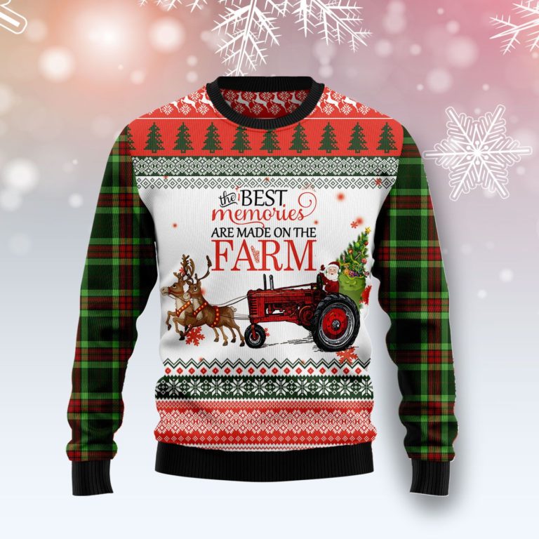 Farm Best Memories Christmas Wool Sweater