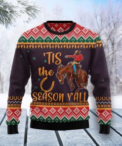 Cowboy Season Christmas Wool Sweater