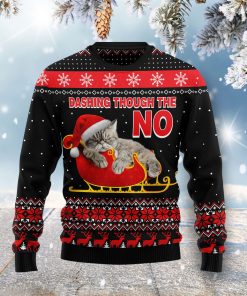 Dashing Through the No Christmas Wool Sweater