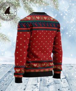 Cavalier King Charles Spaniel DNA Christmas Wool Sweater