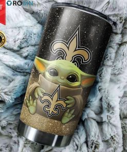 Baby Yoda Hug New Orleans Saints 20oz Tumbler Baby Yoda Hug New Orleans Saints 20oz Tumbler