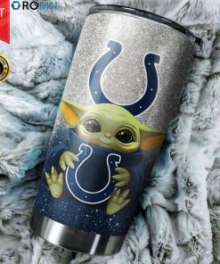 Baby Yoda Hug Indianapolis Colts 20oz Tumbler Baby Yoda Hug Indianapolis Colts 20oz Tumbler