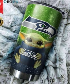 Baby Yoda Hug Seattle Seahawks 20oz Tumbler Baby Yoda Hug Seattle Seahawks 20oz Tumbler