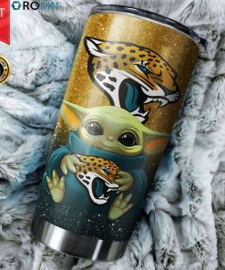 Baby Yoda Hug Jacksonville Jaguars 20oz Tumbler Baby Yoda Hug Jacksonville Jaguars 20oz Tumbler
