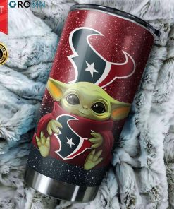 Baby Yoda Hug Houston Texans 20oz Tumbler Baby Yoda Hug Houston Texans 20oz Tumbler