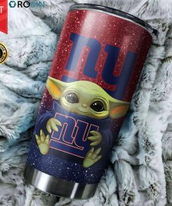 Baby Yoda Hug New York Giants 20oz Tumbler Baby Yoda Hug New York Giants 20oz Tumbler