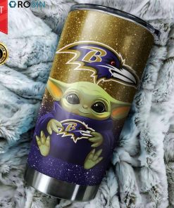Baby Yoda Hug Baltimore Ravens 20oz Tumbler Baby Yoda Hug Baltimore Ravens 20oz Tumbler