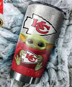 Baby Yoda Hug Kansas City Chiefs 20oz Tumbler Baby Yoda Hug Kansas City Chiefs 20oz Tumbler