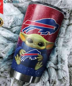 Baby Yoda Hug Buffalo Bills 20oz Tumbler Baby Yoda Hug Buffalo Bills 20oz Tumbler