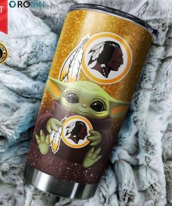 Baby Yoda Hug Washington Redskins 20oz Tumbler Baby Yoda Hug Washington Redskins 20oz Tumbler