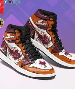 Virginia Tech Hokies Jordan 1 High Sneaker Virginia Tech Hokies Jordan 1 High Sneaker