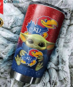Baby Yoda Hug Kansas Jayhawks 20oz Tumbler Baby Yoda Hug Kansas Jayhawks 20oz Tumbler